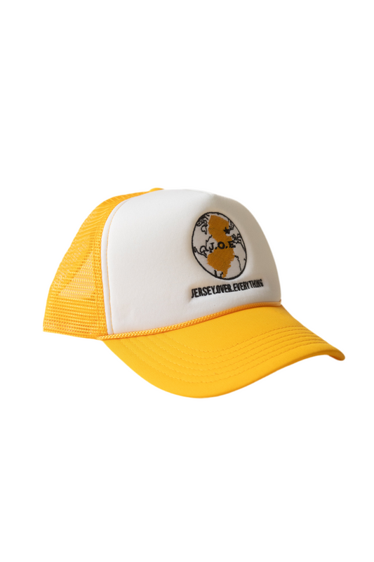 J.O.E Yellow Trucker Hat