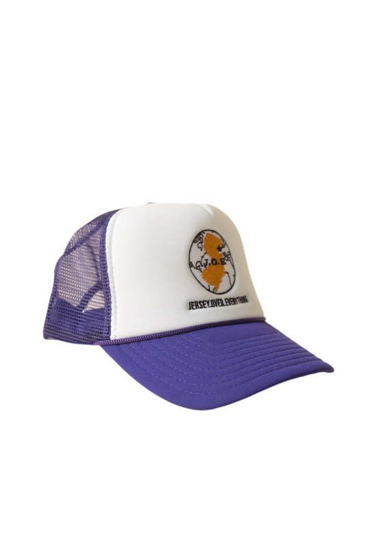 J.O.E Purple Trucker Hat